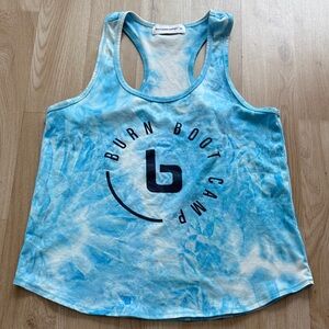 Burn Boot Camp Women's Blue Tank Top